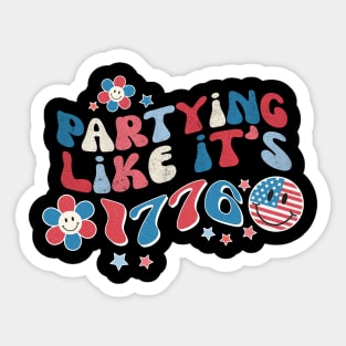 Partying like its 1776 Sticker